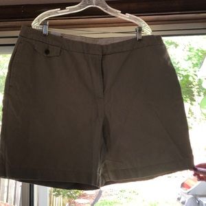 Khaki shorts